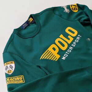 Polo Ralph Lauren Men's Double Knit RL Racing 67 Motorsport Sweatshirt S